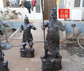 銅雕韋陀佛像與銅西方三圣 鑄造工藝與市場價值解析
